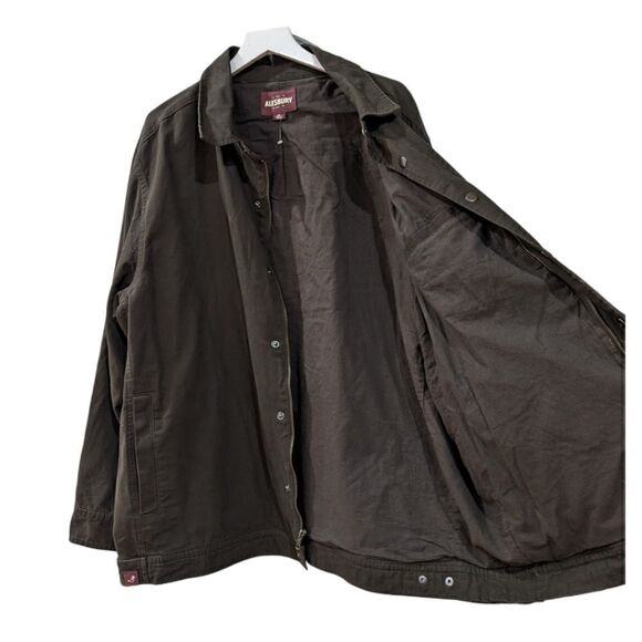 NWT ALESBURY Cotton Canvas Arlo Work Jacket Olive Size XXL - Picture 5 of 12